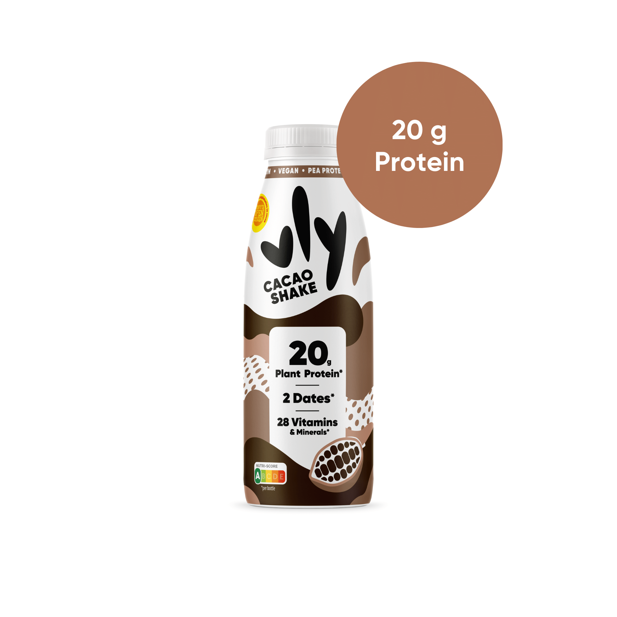 vly-cacao-shake-protein-8er-pack-schoko-vegan image 1