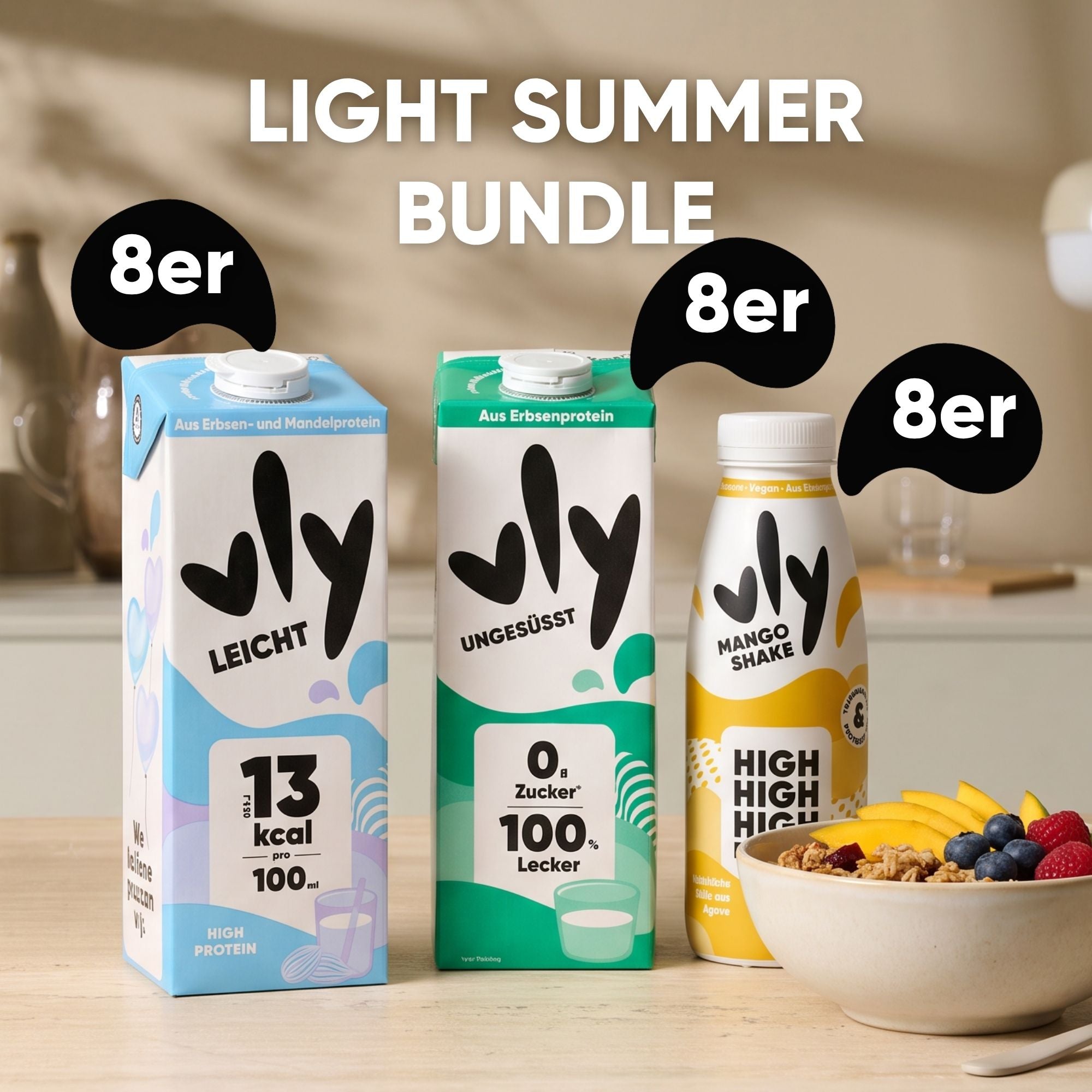 vly-light-summer-bundle-proteinshake-mix-leicht image 1